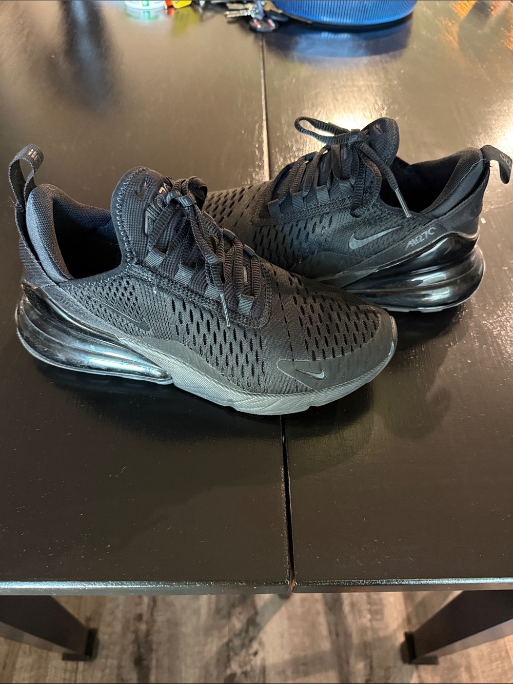 Nike Black Women's Air Max 270 React Sneakers
